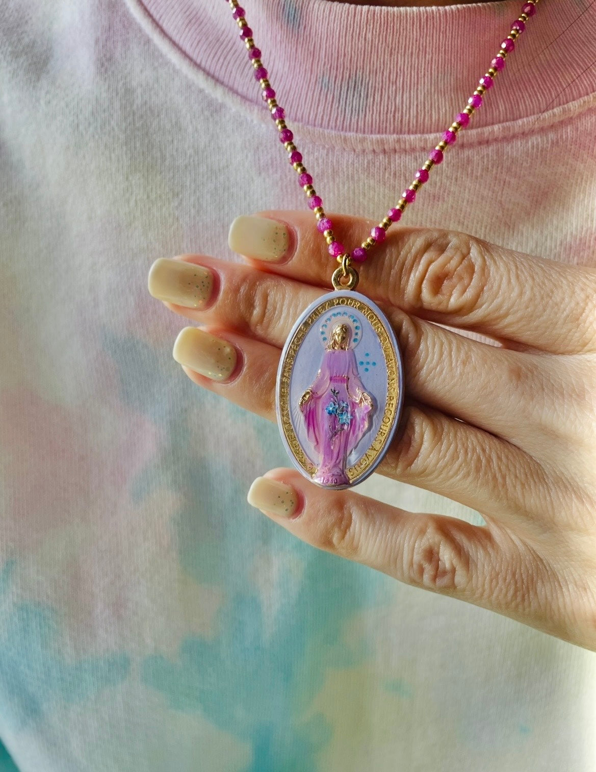 COLLANA BIG MADONNA