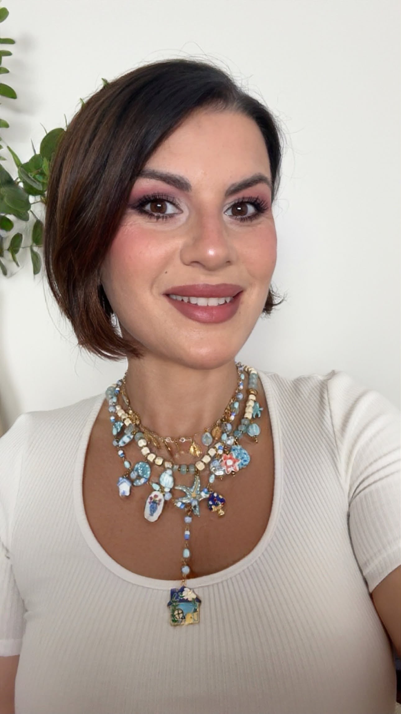 COLLANA AZZURRO MIRACOLOSO DI MANUELA