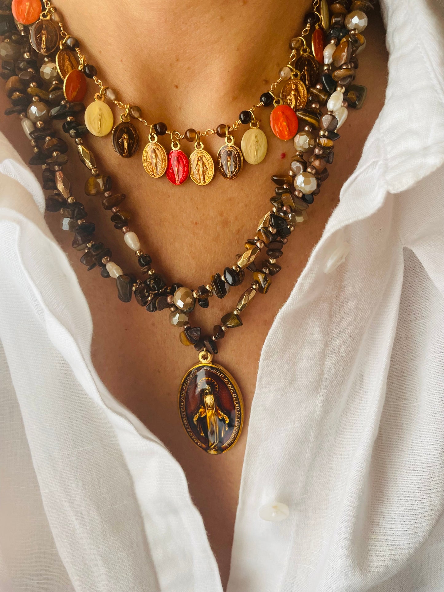 COLLANA TERRA DORATA