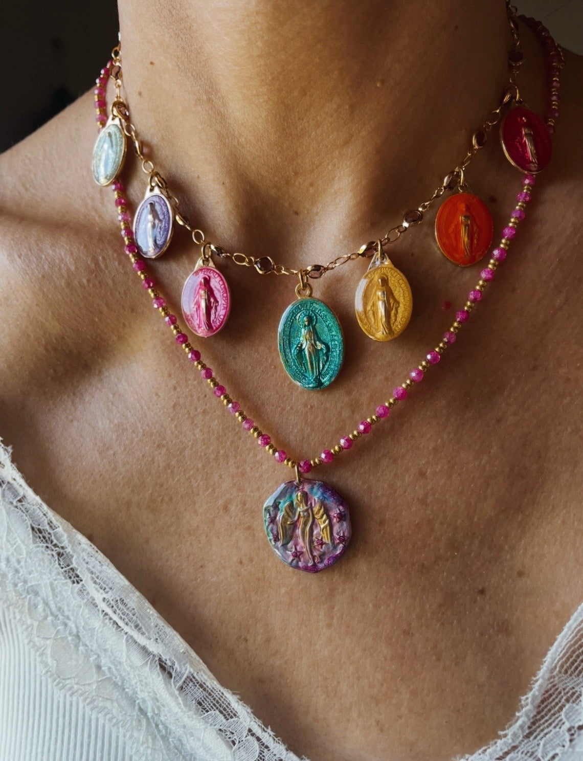COLLANA VERGINE pezzo unico