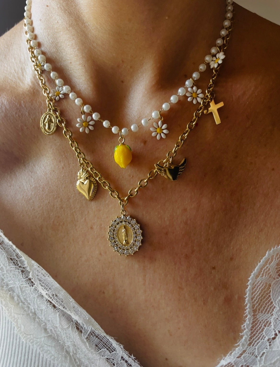 COLLANA MADONNA LUMINOSA