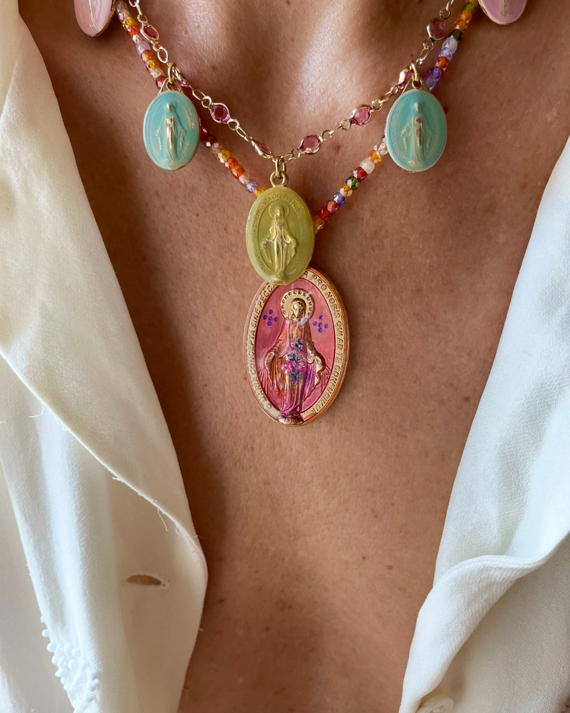 COLLANA BIG MADONNA