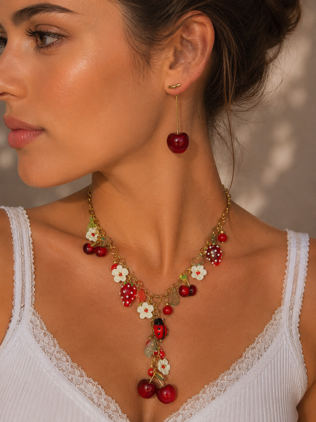 ORECCHINI CILIEGIA MAXI