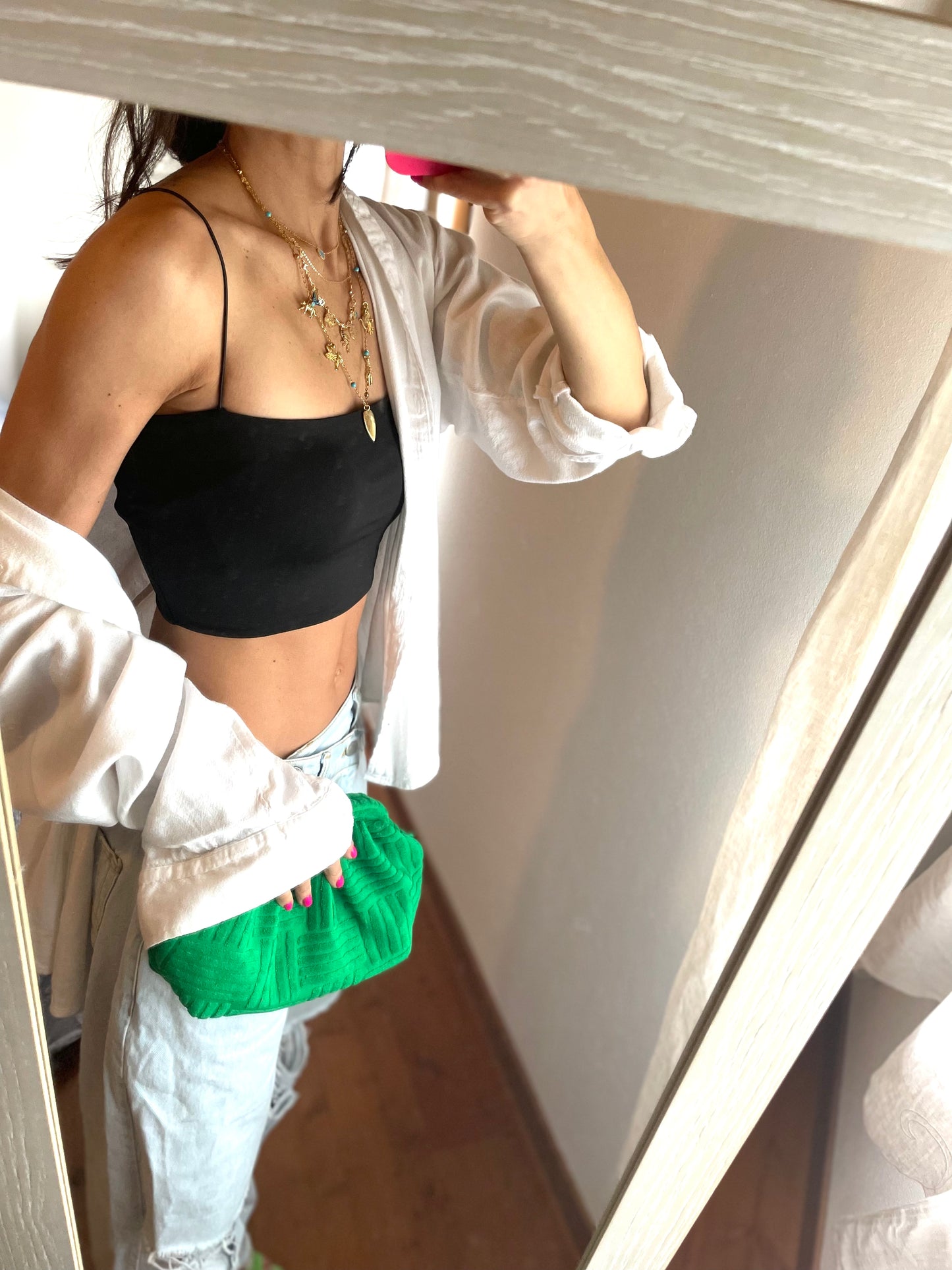 GREEN POUCH