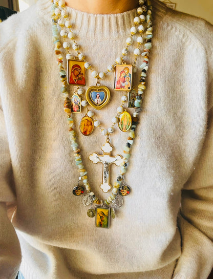 COLLANA ROSA MISTICA