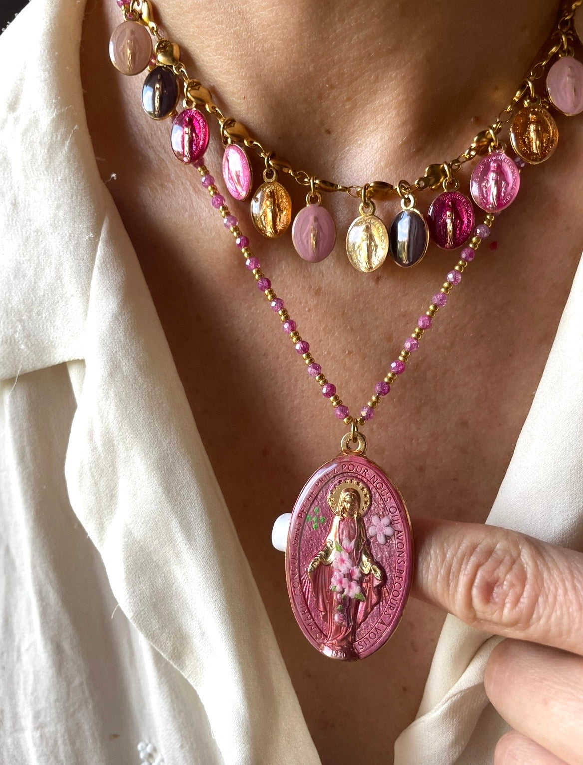 COLLANA BIG MADONNA