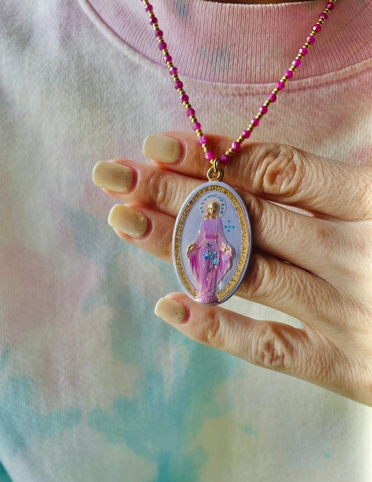 COLLANA BIG MADONNA