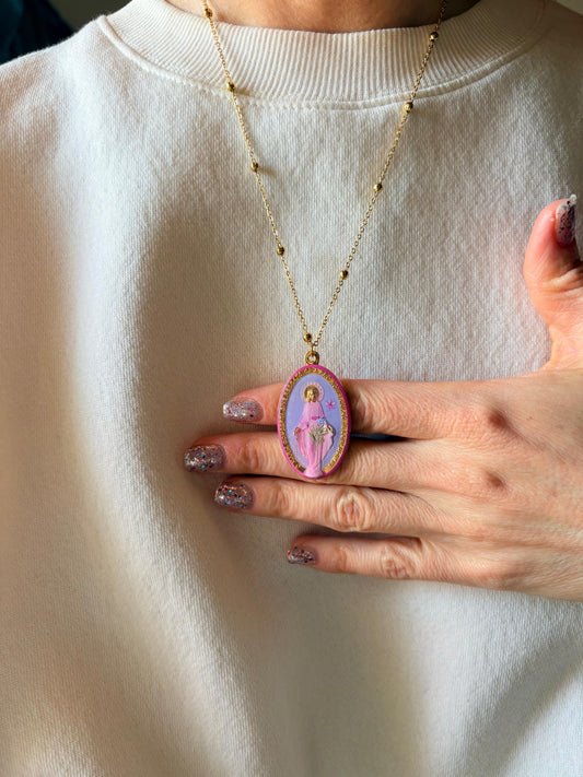 COLLANA MADONNA MIRACOLOSA