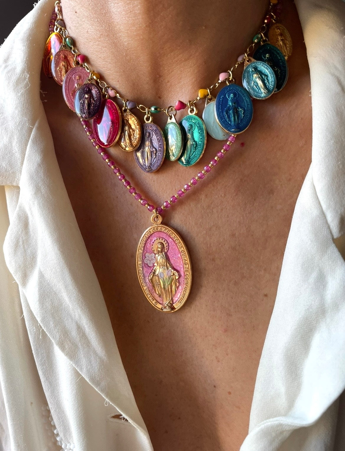 COLLANA BIG MADONNA