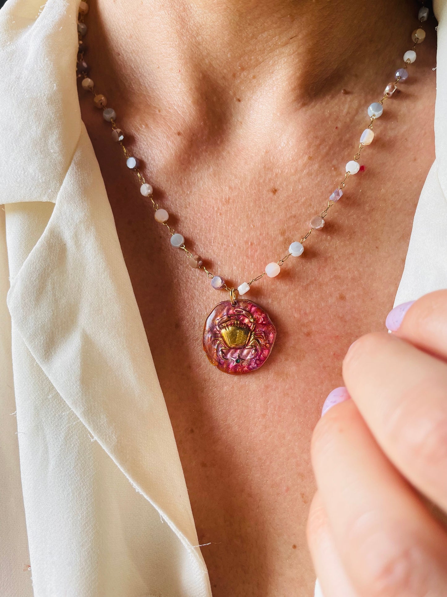 COLLANA CANCRO pezzo unico