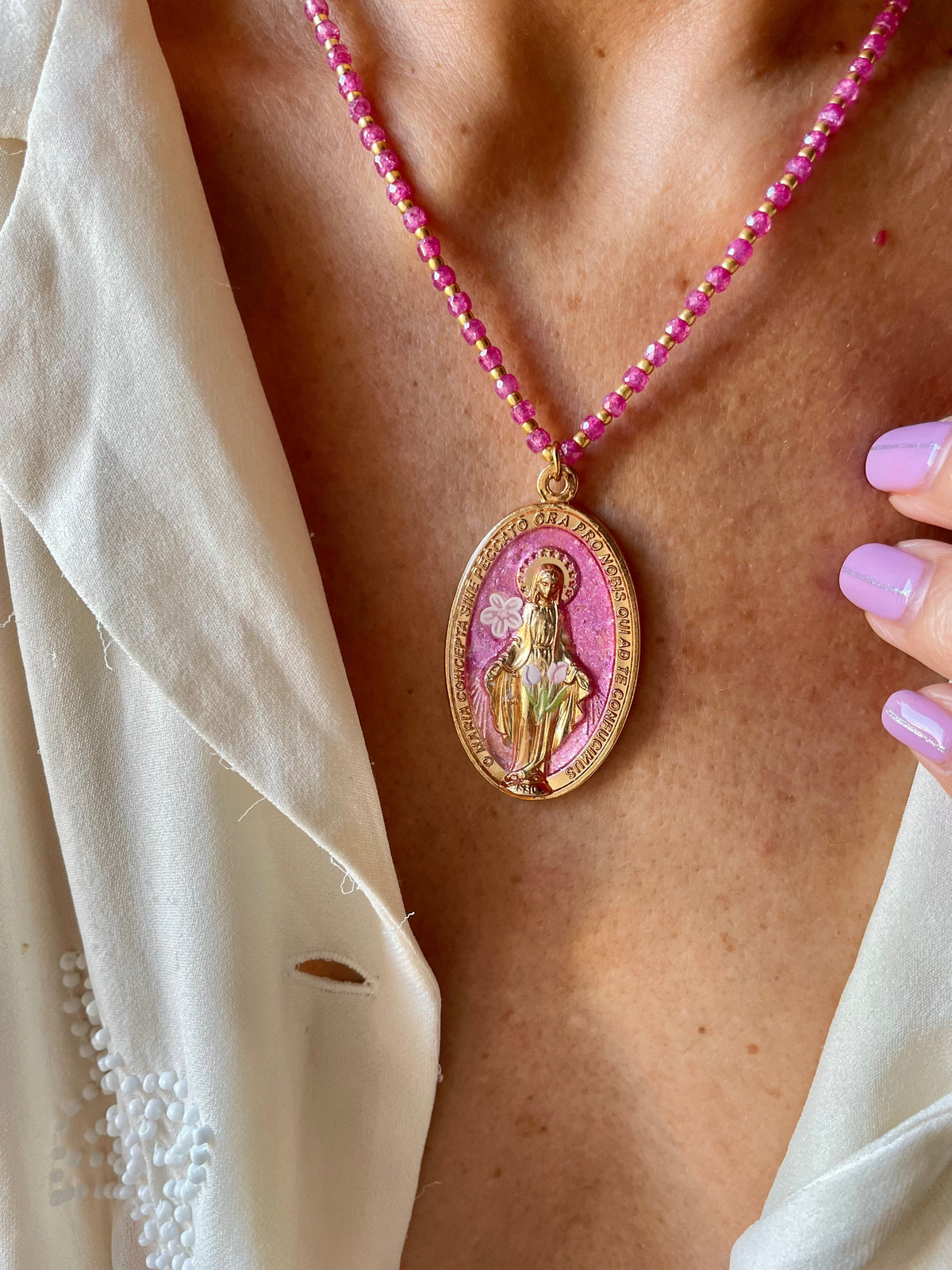 COLLANA BIG MADONNA
