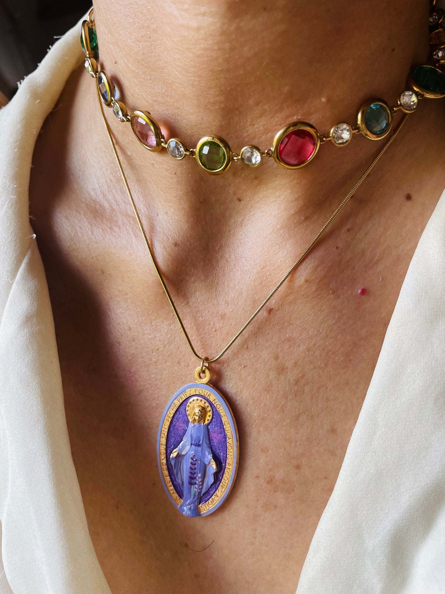 COLLANA BIG MADONNA