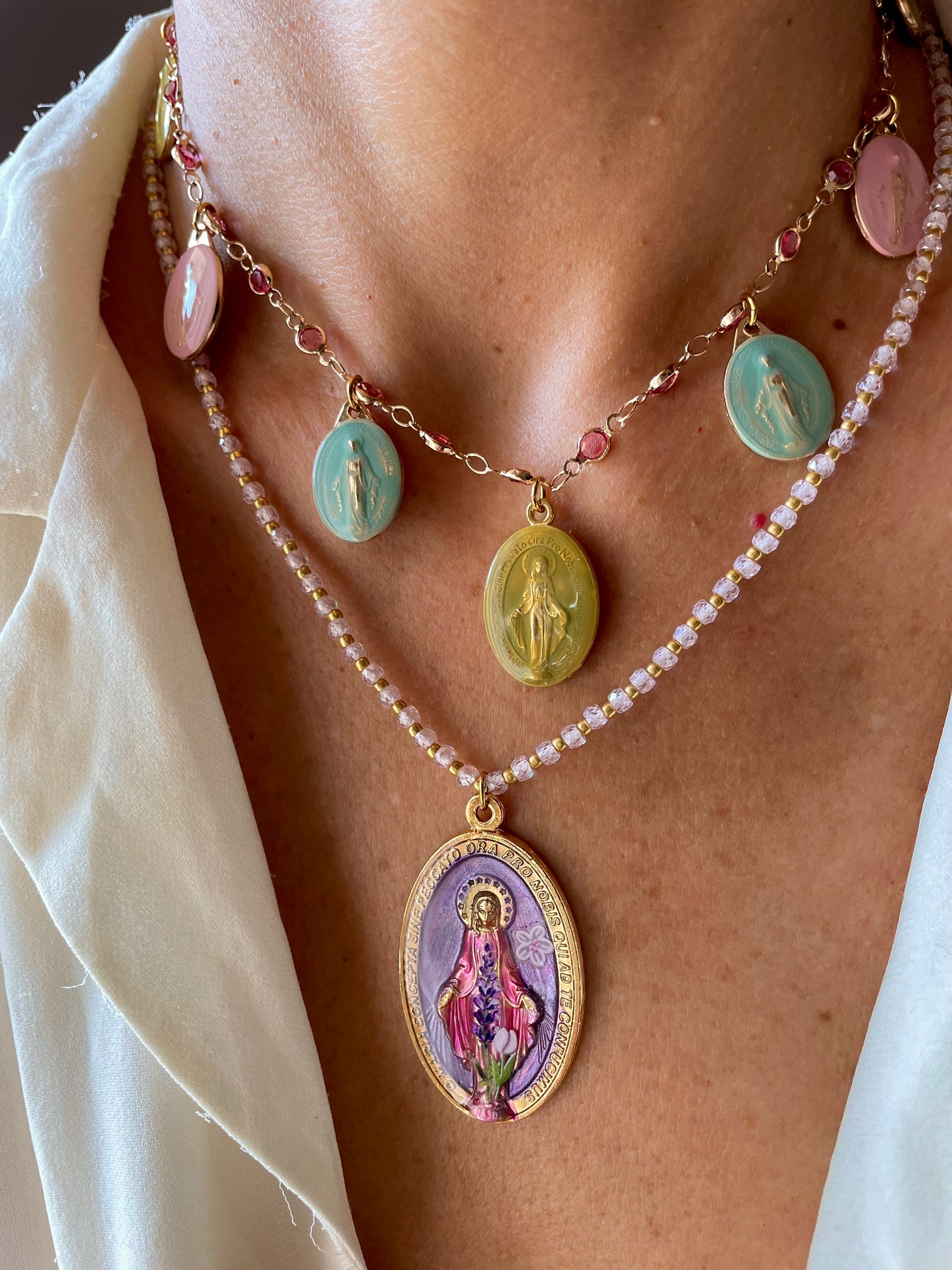 COLLANA BIG MADONNA