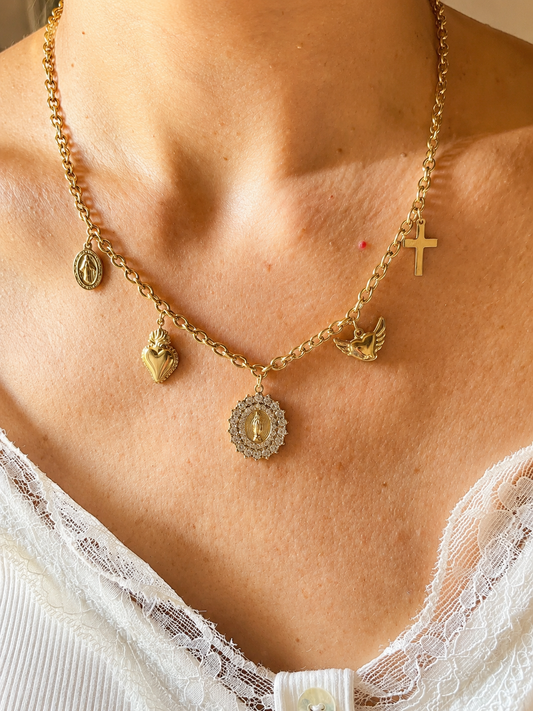 COLLANA MADONNA LUMINOSA