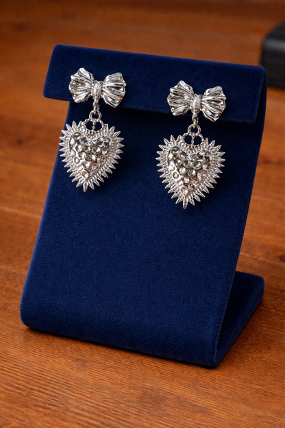 ORECCHINI CUORE SACRO