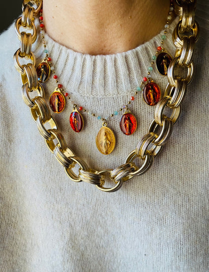 COLLANA TRAMONTO INFUOCATO