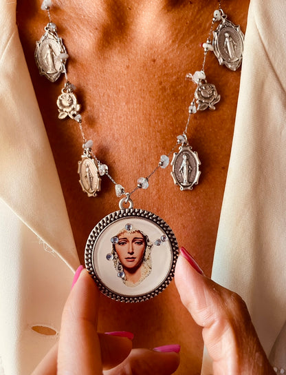 MADONNA DIPINTA pezzo unico
