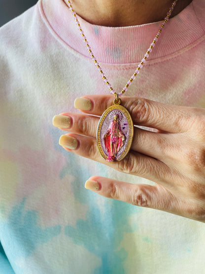COLLANA BIG MADONNA