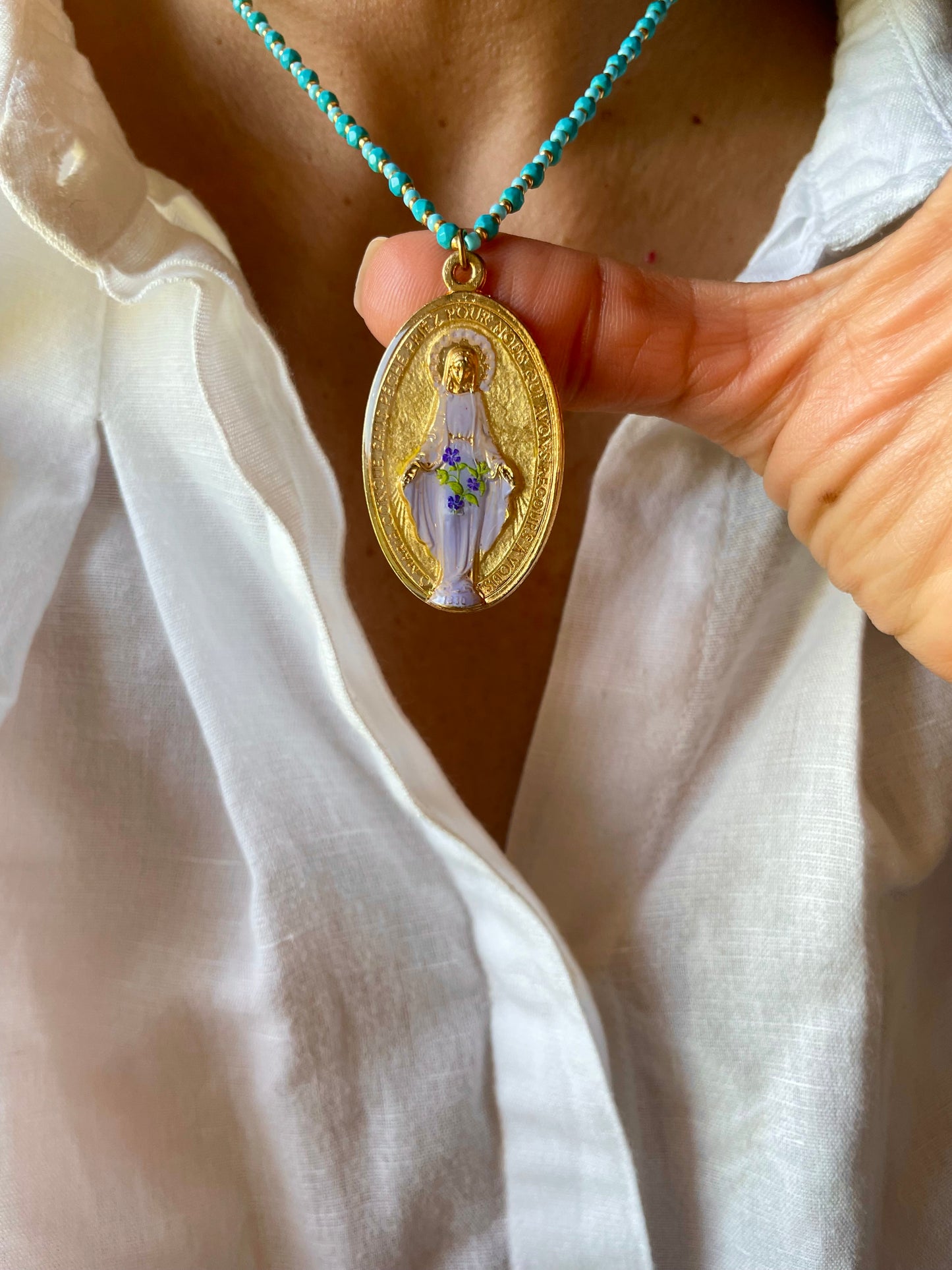 COLLANA BIG MADONNA