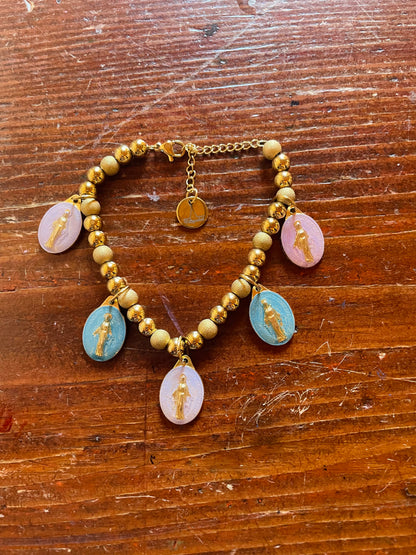 BRACCIALE LUMINOSO CON MADONNINE