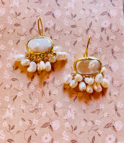 ORECCHINI IN MADREPERLA