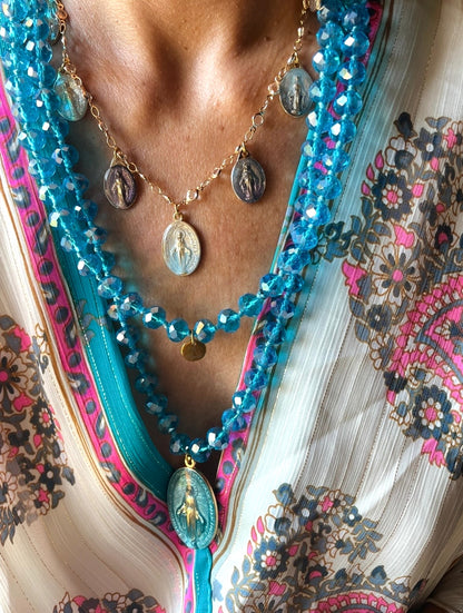 COLLANA BIG MADONNA LUNGA