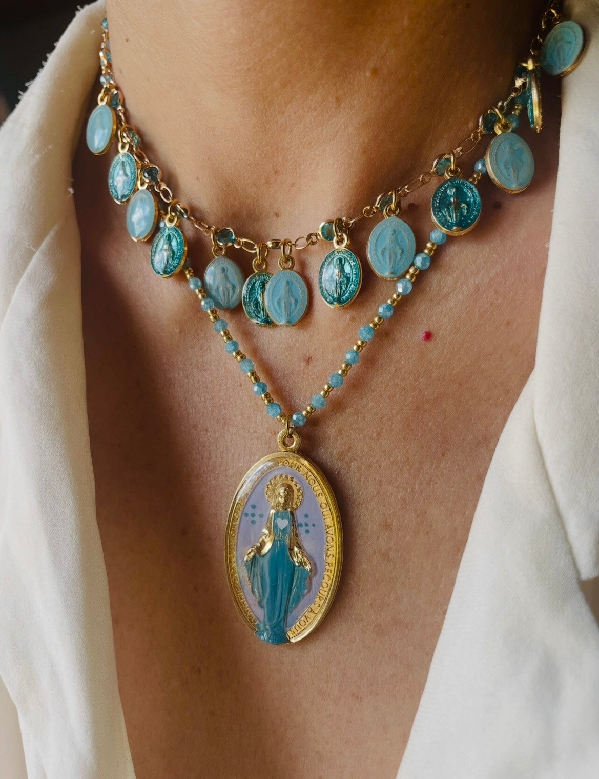 COLLANA BIG MADONNA
