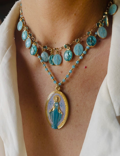 COLLANA BIG MADONNA