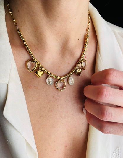 COLLANA DOLCEZZA UNICA bianco