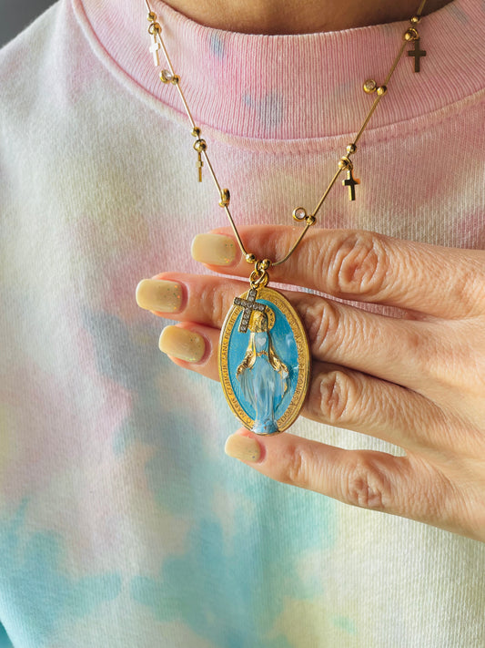 COLLANA BIG MADONNA