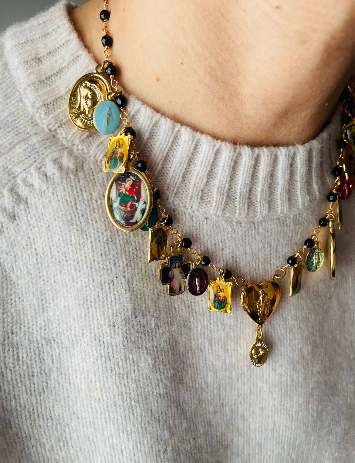 COLLANA BLACK COLLETTO