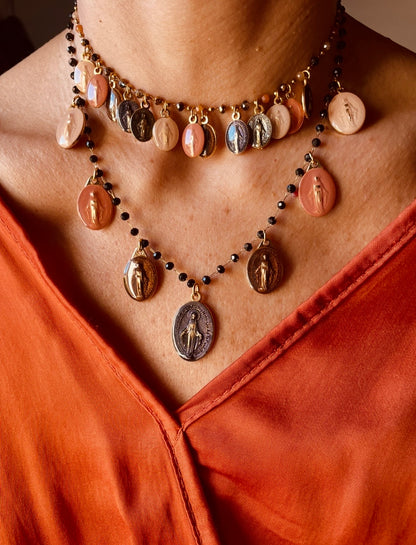 COLLANA MARRON GLACÉ