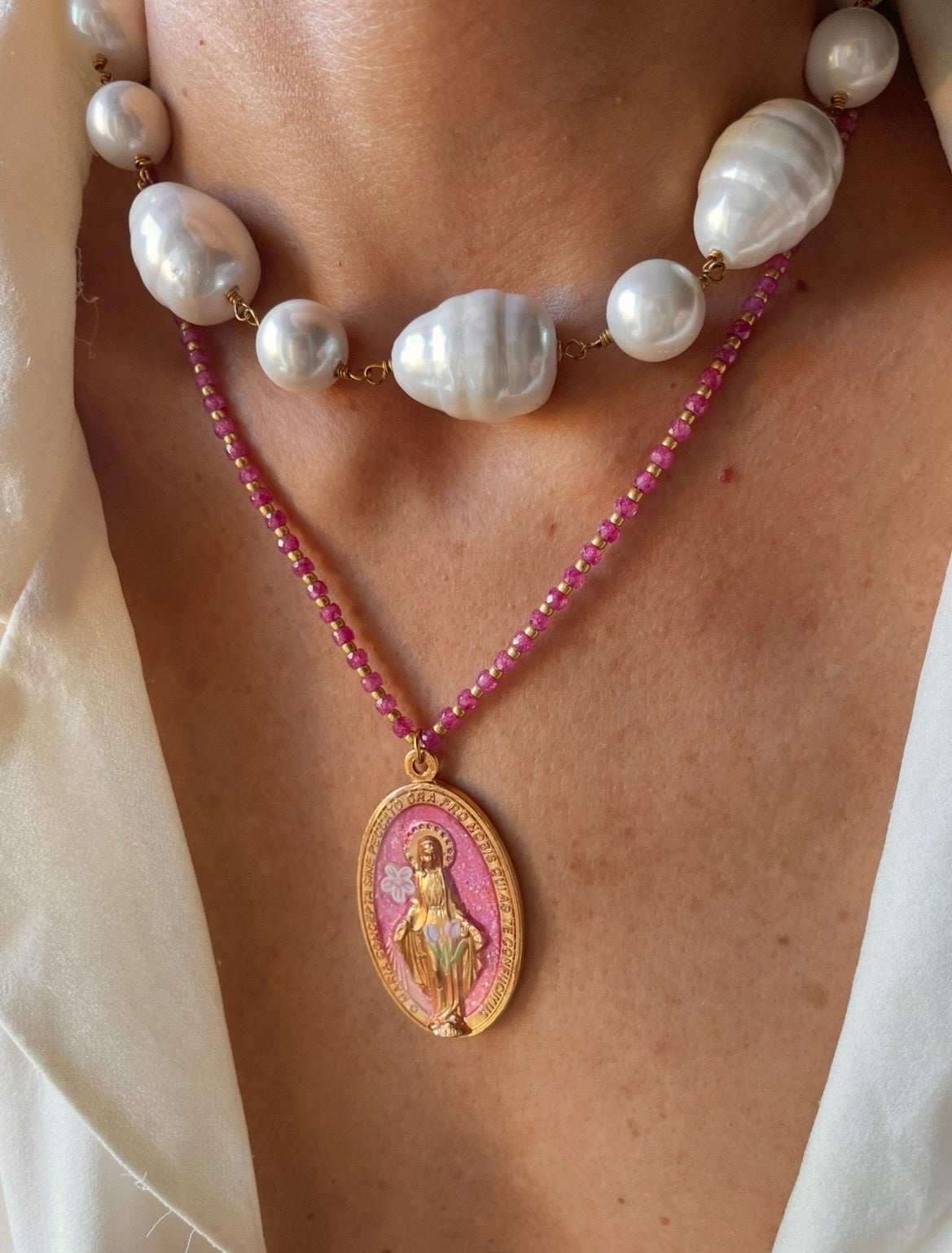 COLLANA BIG MADONNA