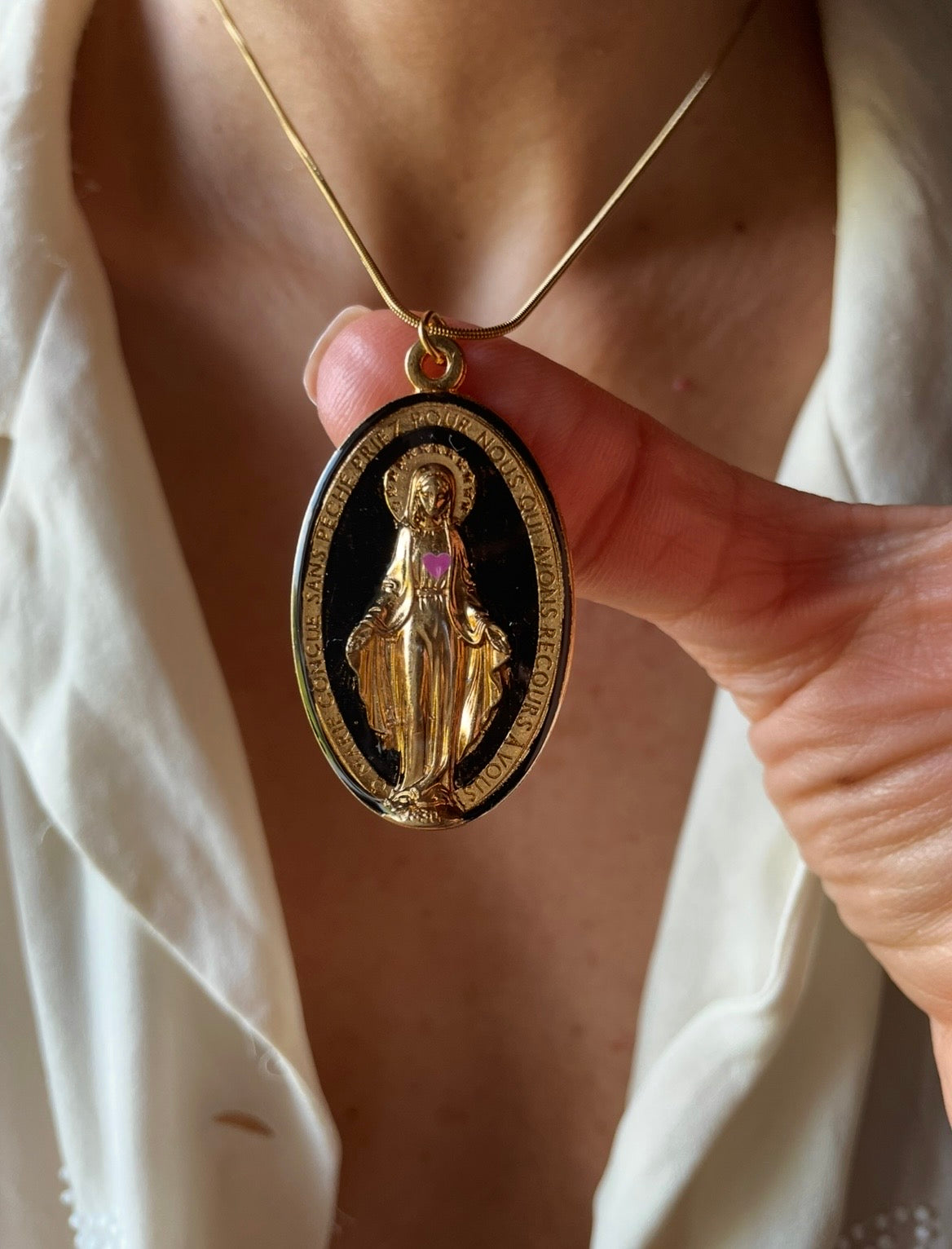 COLLANA BIG MADONNA