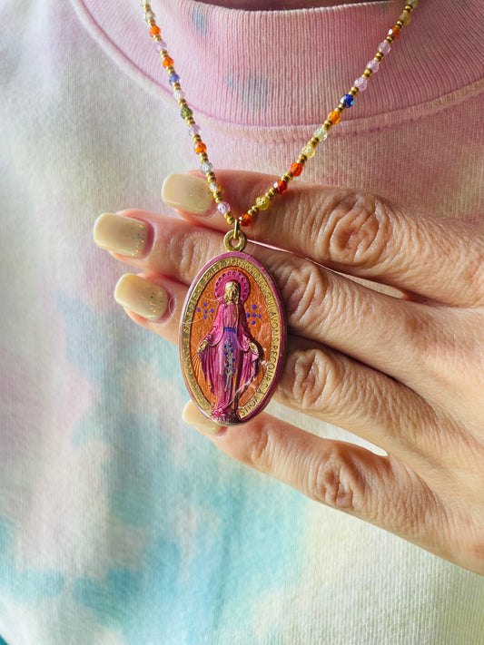 COLLANA BIG MADONNA