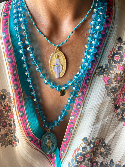 COLLANA BIG MADONNA LUNGA