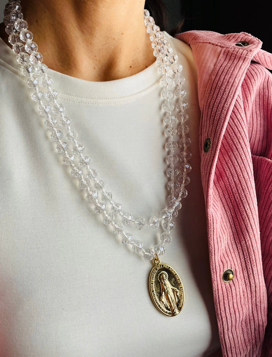 LUNGHISSIMA BIANCO TRASPARENTE