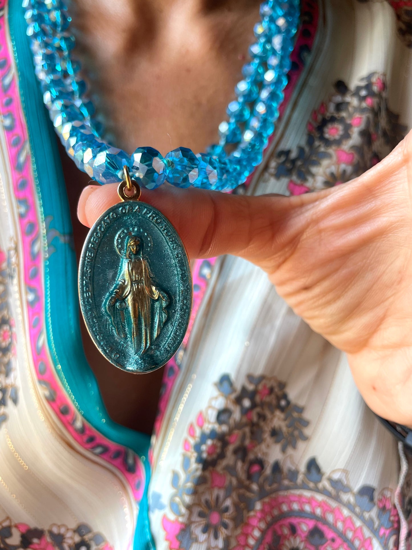 COLLANA BIG MADONNA LUNGA