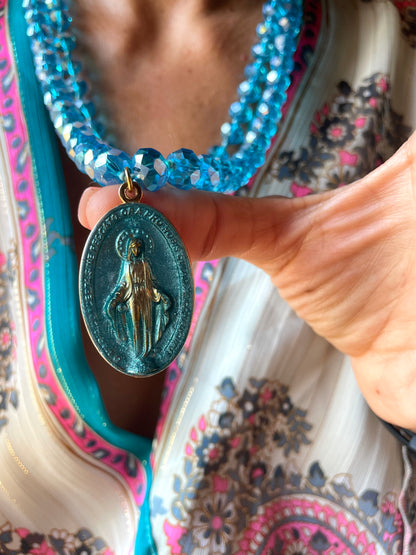 COLLANA BIG MADONNA LUNGA