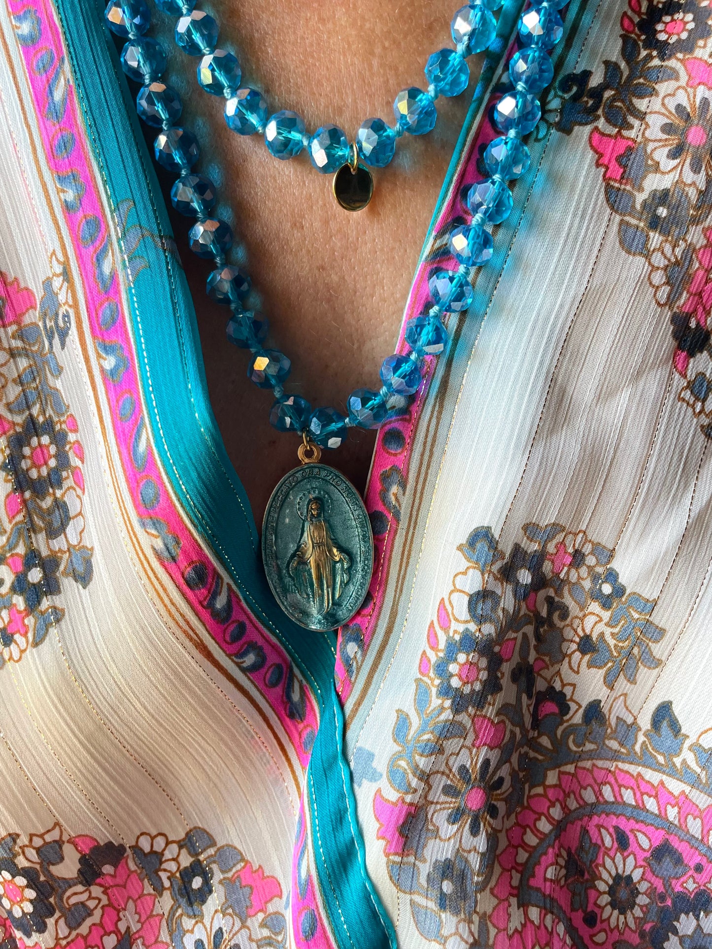 COLLANA BIG MADONNA LUNGA