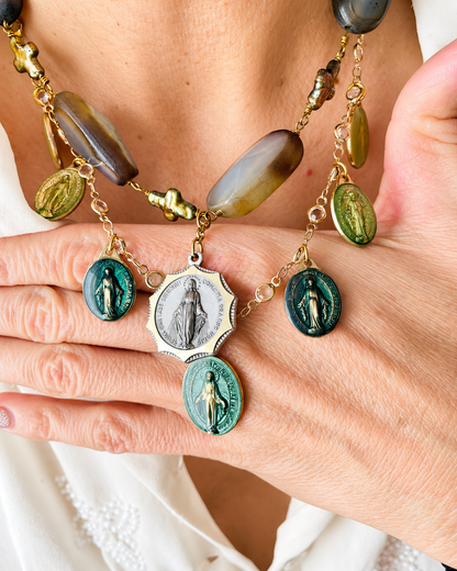 COLLANA VERDE ANTICO