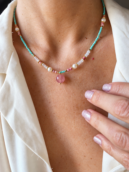 COLLANA ROSEÉ