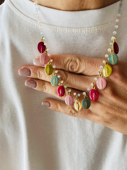 COLLANA ROSA DI SAMARCANDA mini