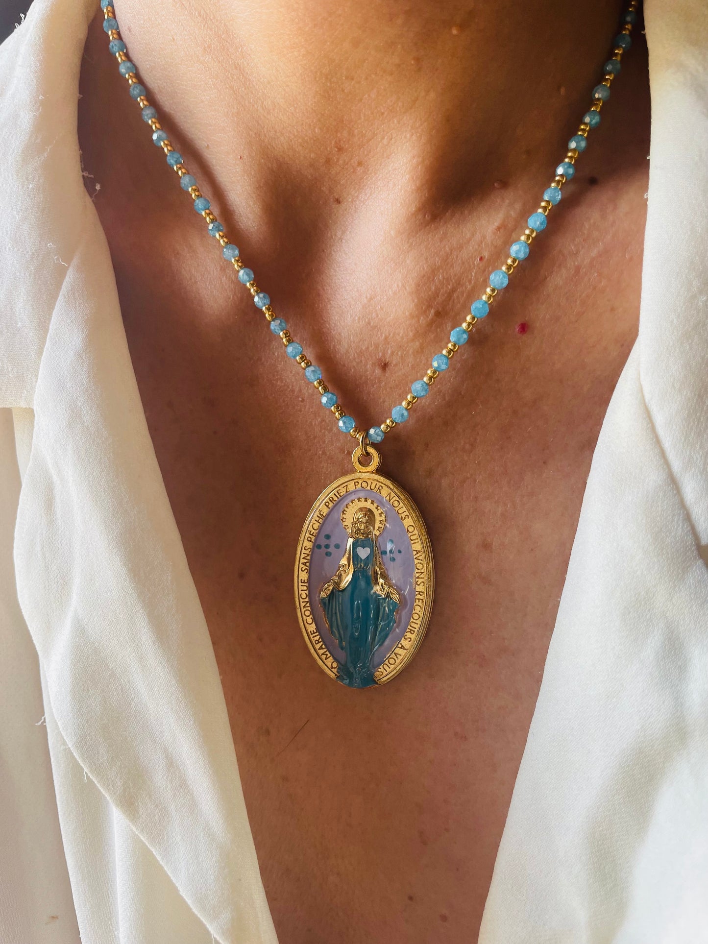 COLLANA BIG MADONNA