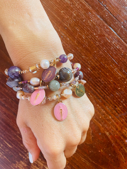 BRACCIALE SANTO PIETRE DURE