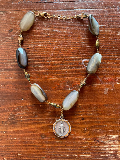 COLLANA LAGUNA ANTICA pezzo unico