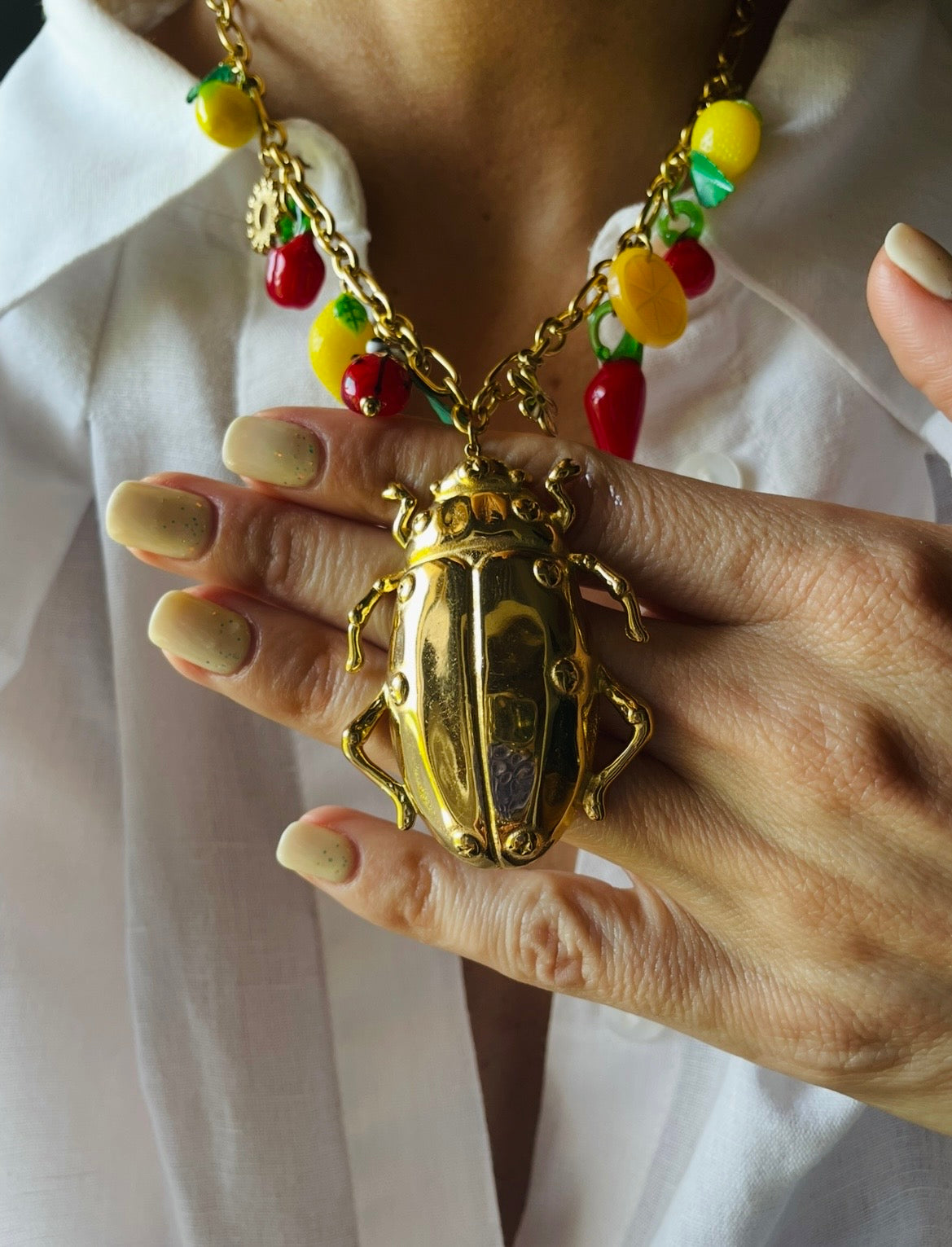 COLLANA SCARABEO