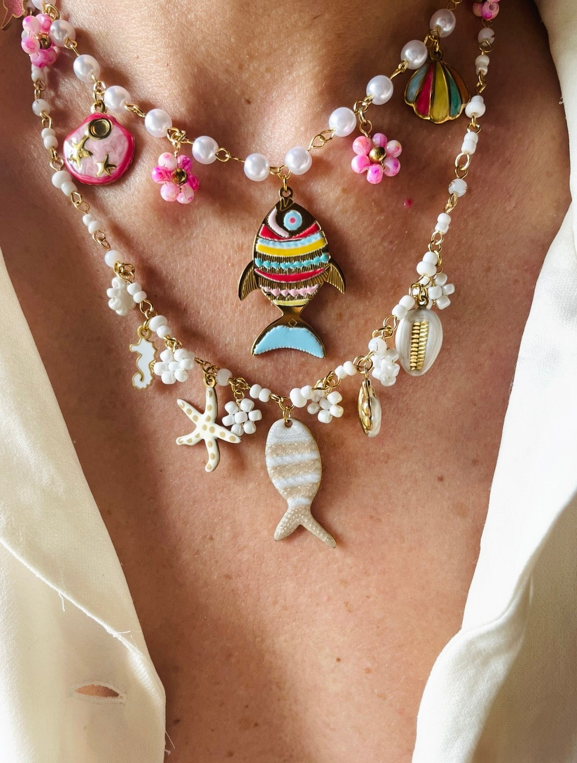 COLLANA PESCIOLINI FELICIA