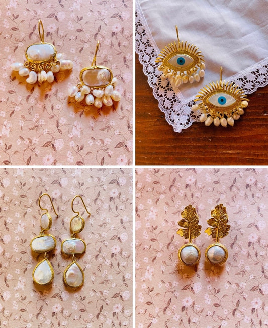 ORECCHINI IN MADREPERLA