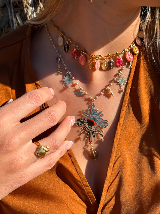 SACRED CHOCO arg.925 collana